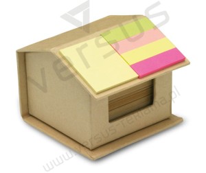 Kartonowe pudełko w kształcie domu Recyclopad