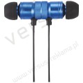 Metalowe słuchawki douszne Bluetooth® Martell Magnetic