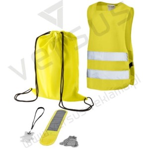 Zestaw odblaskowy dla dzieci