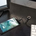 Kabelki do iPhone i Android z brelokiem