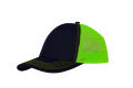 Klasyczna czapka typu trucker z kontrastowym szwem na daszku