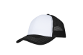 Klasyczna czapka typu trucker z kontrastowym szwem na daszku