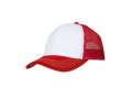Klasyczna czapka typu trucker z kontrastowym szwem na daszku