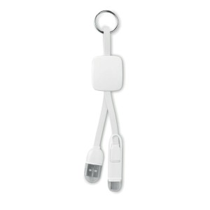 Brelok z kablem USB-micro USB Key Ring C