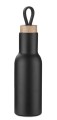 Butelka termiczna z drewnianą zakrętką Vina 400 ml