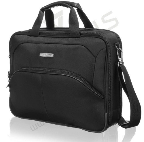 Dwukomorowa torba na laptop Vancouver