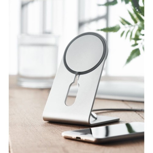 Aluminiowa ładowarka bezprzewodowa 15W Melis