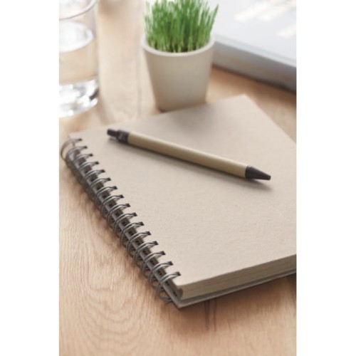Notes A5 na spirali z papieru z trawy Grass Book