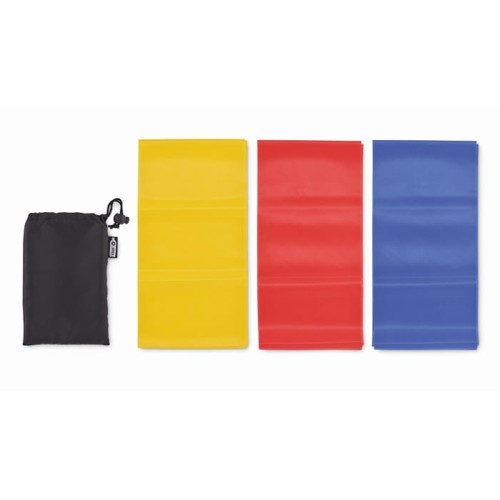 Zestaw 3 opasek oporowych do ćwiczeń Top Fit