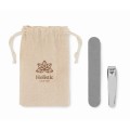 Zestaw do manicure w bawełnianym woreczku Nails Up