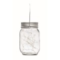 Solarna lampka w kształcie słoika Pot Lamp 
