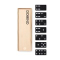 Domino w drewnianym pudełku Domino