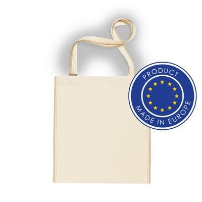 torba na zakupy z bawełny 140 g wyprodukowana w Europie