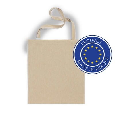 Torba na zakupy z bawełny z recyklingu 140 g