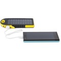Powerbank 4000 mAh z ładowarka słoneczna i latarką