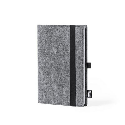 Notes A5 z okładką z filcu RPET