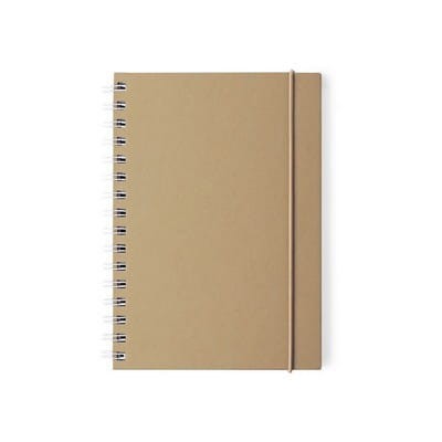 Kołonotatnik A5 ekologiczny zamykany na gumkę