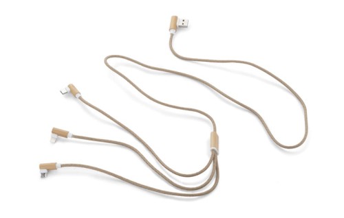 Kabel USB 3 w 1 FLAX