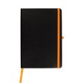 Notes A5 z kieszonką, z twardą okładką