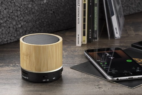 Bambusowy głośnik bluetooth Emo