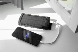 Powerbank 10 000 mAh z panelem słonecznym Sol