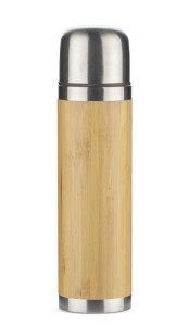 Termos wykończony naturalnym bambusem Bambi 500 ml