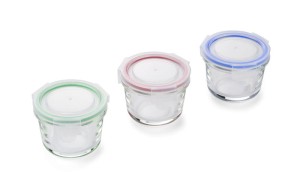 Zestaw 3 słoików ze szkła Pesto