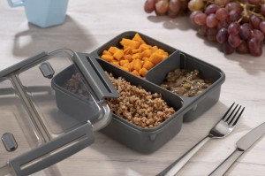 Pojemnik na lunch z 2 komorami Duo 1100 ml