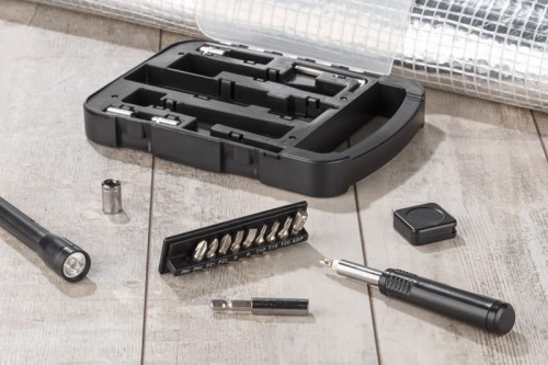 Zestaw narzędzi w skrzyneczce Fixo