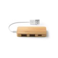 Bambusowy hub z portem usb-c Moser