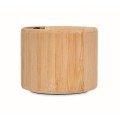 Głośnik bluetooth w bambusowej obudowie Round Lux