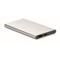 Aluminiowy power bank z wyjściem typu C Powerflat C 4000 mAh