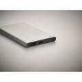 Aluminiowy power bank z wyjściem typu C Powerflat C 4000 mAh