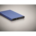 Aluminiowy power bank z wyjściem typu C Powerflat C 4000 mAh