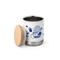 Kubek ze stali nierdzewnej z bambusową pokrywką Norre Tumbler