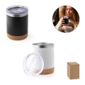 Kubek podróżny z przykrywką i korkową odstawą Solberg Tumbler