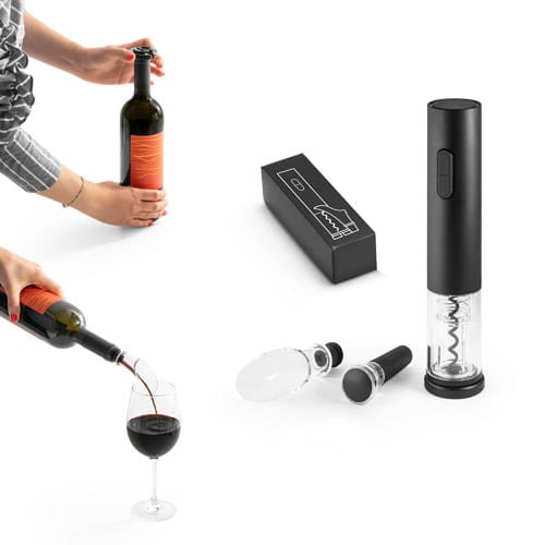 Zestaw akcesoriów do wina z korkociągiem elektrycznym Winery
