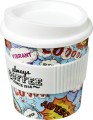 Kubek z serii Brite-Americano® Primo o pojemności 250 ml z uchwytem