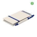 Notes A6 z kartonów po mleku z długopisem
