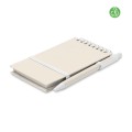 Notes A6 z kartonów po mleku z długopisem