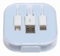 Kabel ładujący w etui 3w1 Recharger