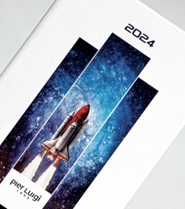 Kalendarz książkowy A5 w oprawie z nadrukiem full kolor UV Print 