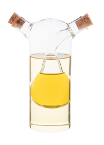 Szklana butelka na oliwę i ocet Vinaigrette