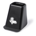 Ładowarka bezprzewodowa 15W, 2 wyjścia USB, pojemnik na przybory do pisania, stojak na telefon