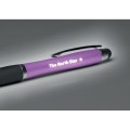 Długopis z lampką podświetlającą logo touchpen Riolight