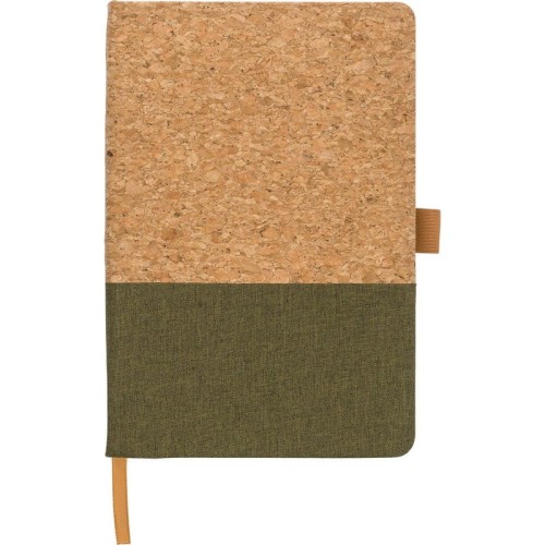 Eko notes w okładce z korka i bawełny