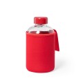 Szklana butelka w pokrowcu 600 ml
