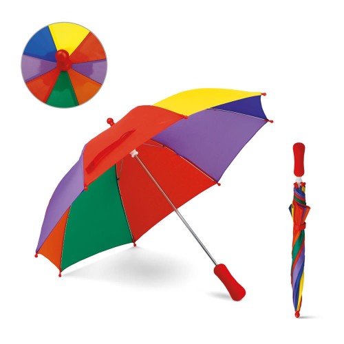 Kolorowy dziecięcy parasol Bambi