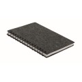 Notes na spirali A5 w linie z filcu RPET Ringfelt