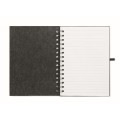 Notes na spirali A5 w linie z filcu RPET Ringfelt